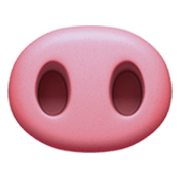 🐽 Emoji Nariz De Cerdo en Apple iOS 17.4.