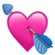 💘 Emoji Corazón Con Flecha en Apple iOS 17.4.