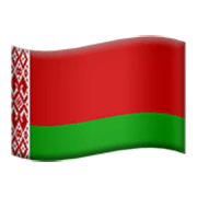Émoji 🇧🇾 Drapeau : Biélorussie sur Apple iOS 17.4.