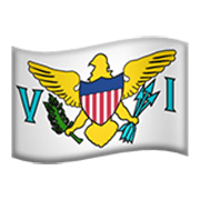 🇻🇮 Emoji Bandera: Islas Vírgenes De EE. UU. en Apple iOS 17.4.