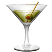 Émoji 🍸 Cocktail sur Apple iOS 17.4.