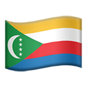 Bandeira: Comores Apple iOS 17.4.