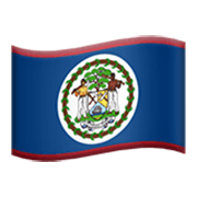 Flagge: Belize Apple iOS 17.4.
