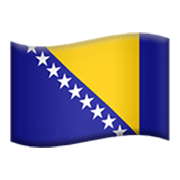 Bandera: Bosnia Y Herzegovina Apple iOS 17.4.