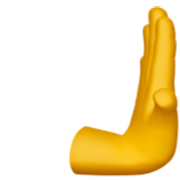 🫸 Emoji Mano Que Empuja Hacia La Derecha en Apple iOS 17.4.