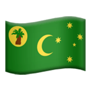 Bandeira: Ilhas Cocos (Keeling) Apple iOS 17.4.