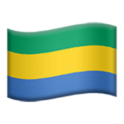 Bandiera: Gabon Apple iOS 17.4.
