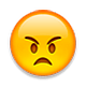 Emoji 😠 Faccina Arrabbiata su Apple iOS 4.0.