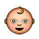 Émoji 👶 Bébé sur Apple iOS 4.0.
