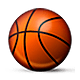 Émoji 🏀 Basket sur Apple iOS 4.0.