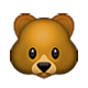 🐻 Emoji Rosto De Urso na Apple iOS 4.0.
