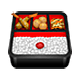 Émoji 🍱 Boîte Déjeuner sur Apple iOS 4.0.