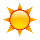 ☀️ Emoji Sol en Apple iOS 4.0.