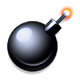 Émoji 💣 Bombe sur Apple iOS 4.0.