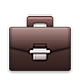 Emoji 💼 Valigetta 24 Ore su Apple iOS 4.0.