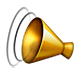 Émoji 📣 Porte-voix sur Apple iOS 4.0.