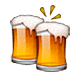 Émoji 🍻 Chopes De Bière sur Apple iOS 4.0.