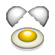🍳 Emoji Spiegelei in Bratpfanne Apple iOS 4.0.
