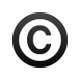 Émoji ©️ Symbole Copyright sur Apple iOS 4.0.