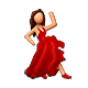 Emoji 💃 Donna Che Balla su Apple iOS 4.0.