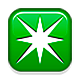 Émoji ✳️ Astérisque Huit Branches sur Apple iOS 4.0.