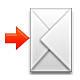 📩 Emoji Envelope Com Seta na Apple iOS 4.0.