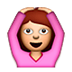 🙆 Emoji Persona Haciendo El Gesto De «de Acuerdo» en Apple iOS 4.0.