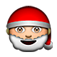 Emoji 🎅 Babbo Natale su Apple iOS 4.0.