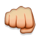Emoji 👊 Pugno Chiuso su Apple iOS 4.0.