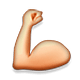 💪 Emoji Bíceps Flexionado en Apple iOS 4.0.