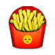 Emoji 🍟 Patatine su Apple iOS 4.0.