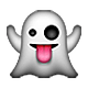 Emoji 👻 Fantasma su Apple iOS 4.0.