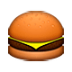 🍔 Emoji Hamburguesa en Apple iOS 4.0.