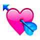 💘 Emoji Coração Com Flecha na Apple iOS 4.0.
