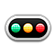 Emoji 🚥 Semaforo Orizzontale su Apple iOS 4.0.