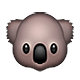 🐨 Emoji Koala en Apple iOS 4.0.