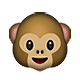 Emoji 🐵 Muso Di Scimmia su Apple iOS 4.0.