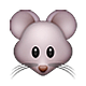 🐭 Emoji Mäusegesicht Apple iOS 4.0.