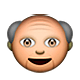 👴 Emoji Homem Idoso na Apple iOS 4.0.