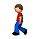 🚶 Emoji Persona Caminando en Apple iOS 4.0.