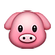 🐷 Emoji Rosto De Porco na Apple iOS 4.0.