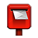 Émoji 📮 Boîte Aux Lettres sur Apple iOS 4.0.