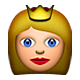 Emoji 👸 Principessa su Apple iOS 4.0.