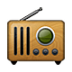 Emoji 📻 Radio su Apple iOS 4.0.
