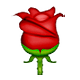 Emoji 🌹 Rosa su Apple iOS 4.0.