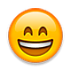 Emoji 😄 Faccina Con Sorriso E Occhi Sorridenti su Apple iOS 4.0.
