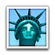 🗽 Emoji Estátua Da Liberdade na Apple iOS 4.0.
