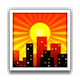 🌇 Emoji Sonnenuntergang in der Stadt Apple iOS 4.0.