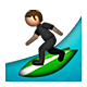 Émoji 🏄 Personne Faisant Du Surf sur Apple iOS 4.0.