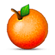Émoji 🍊 Mandarine sur Apple iOS 4.0.